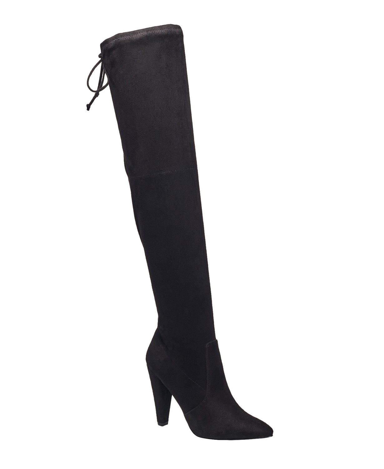 French Connection Women's Jordan Cone Heel Lace-up Over-The-Knee Boots & Reviews - Boots - Shoes ... | Macys (US)