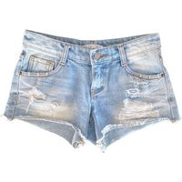 Y2K Denim Shorts Low Waisted Blue Jean Short 00S Mini Party Grunge 2000S Bleached Out Vintage Rise Waist Size -0 - Xs | Etsy (US)