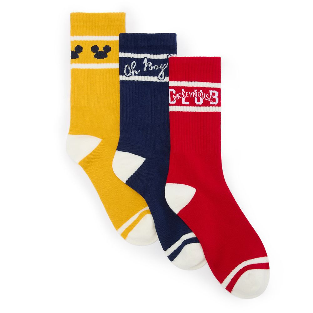 Mickey Mouse Club 3-Pack Retro Socks for Women by Her Universe | Disney Store