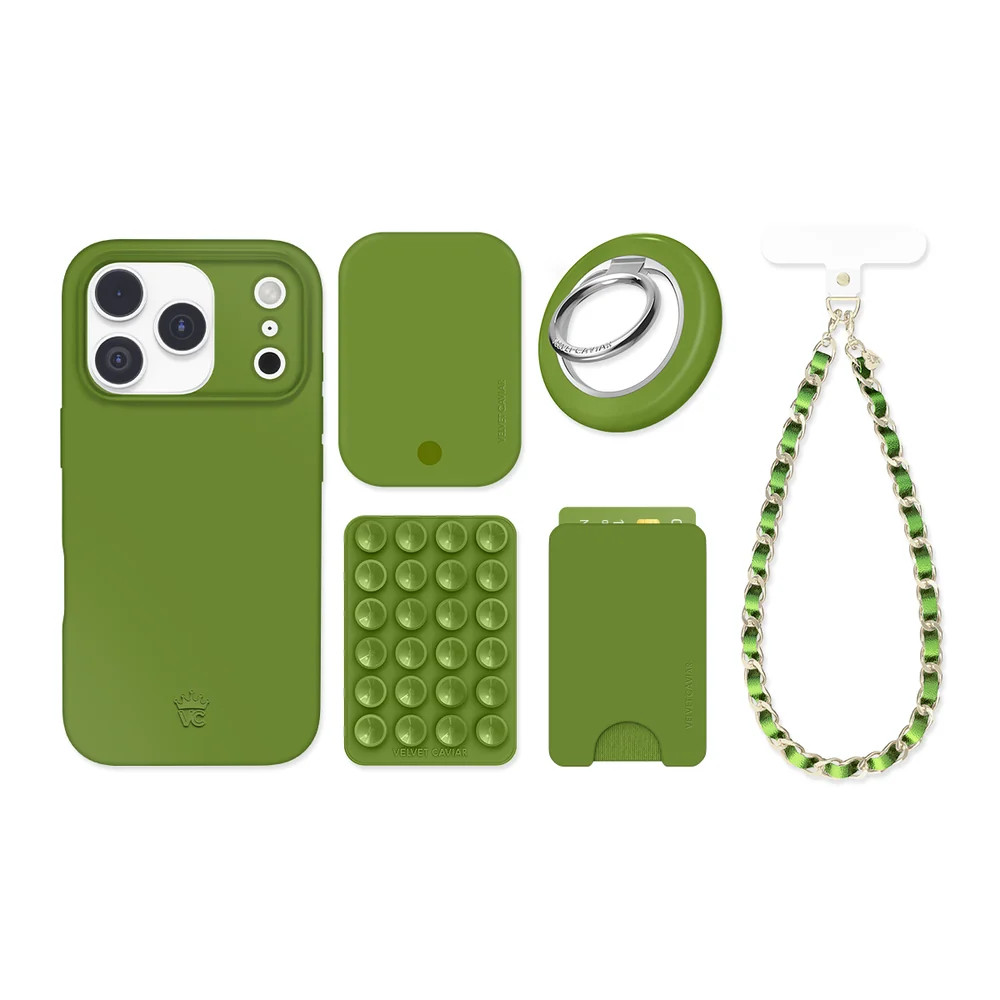Matcha Green iPhone Bundle Set | Velvet Caviar