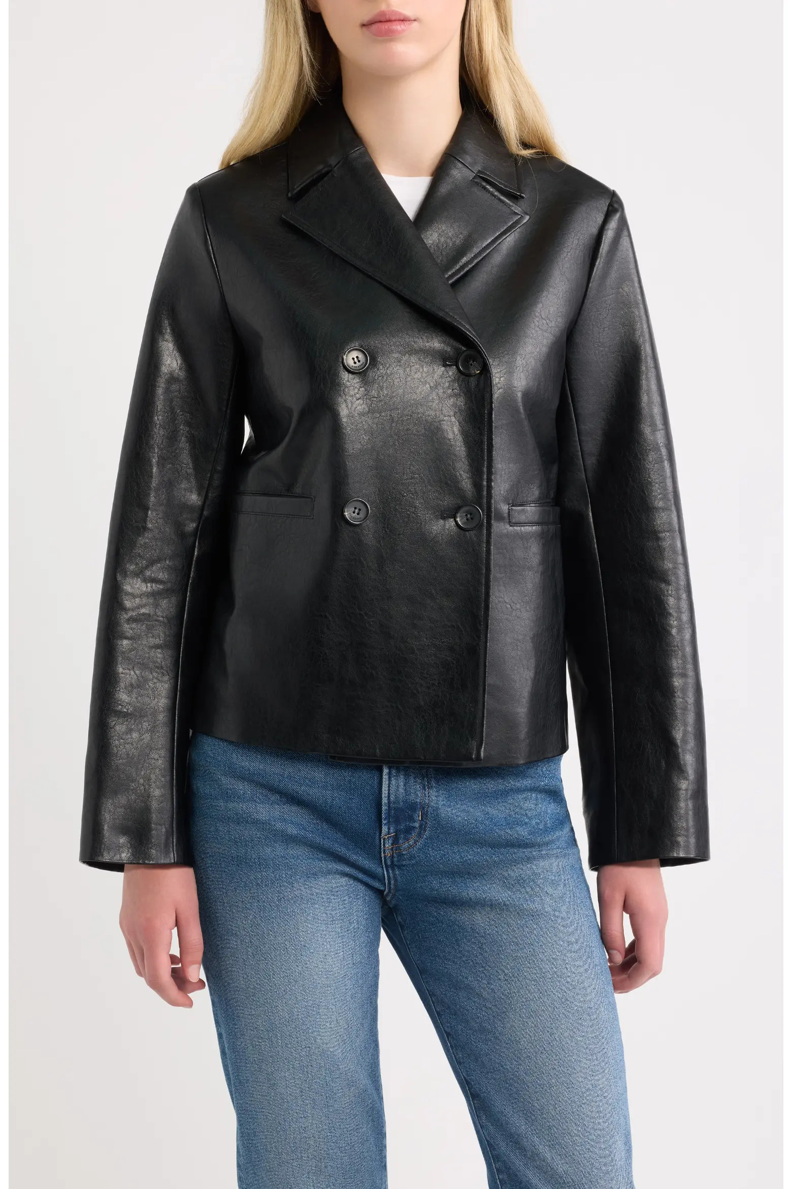 rag & bone Finley Faux Leather Coat (Women) | Nordstrom | Nordstrom