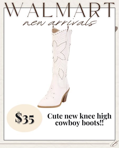 The cutest western cowboy boots from Walmart for only $35!! 

#LTKshoecrush #LTKfindsunder50 #LTKFestival