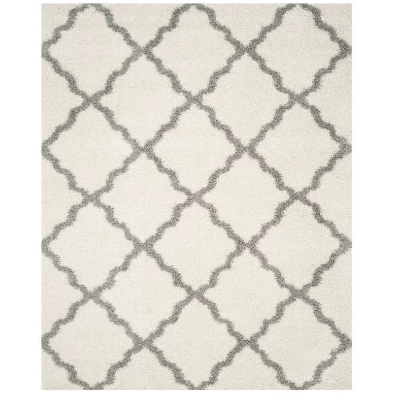 Ines Ivory/Gray Area Rug | Wayfair North America