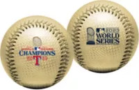 Rawlings 2023 World Series Champions Texas Rangers Gold Baseball | Dick's Sporting Goods