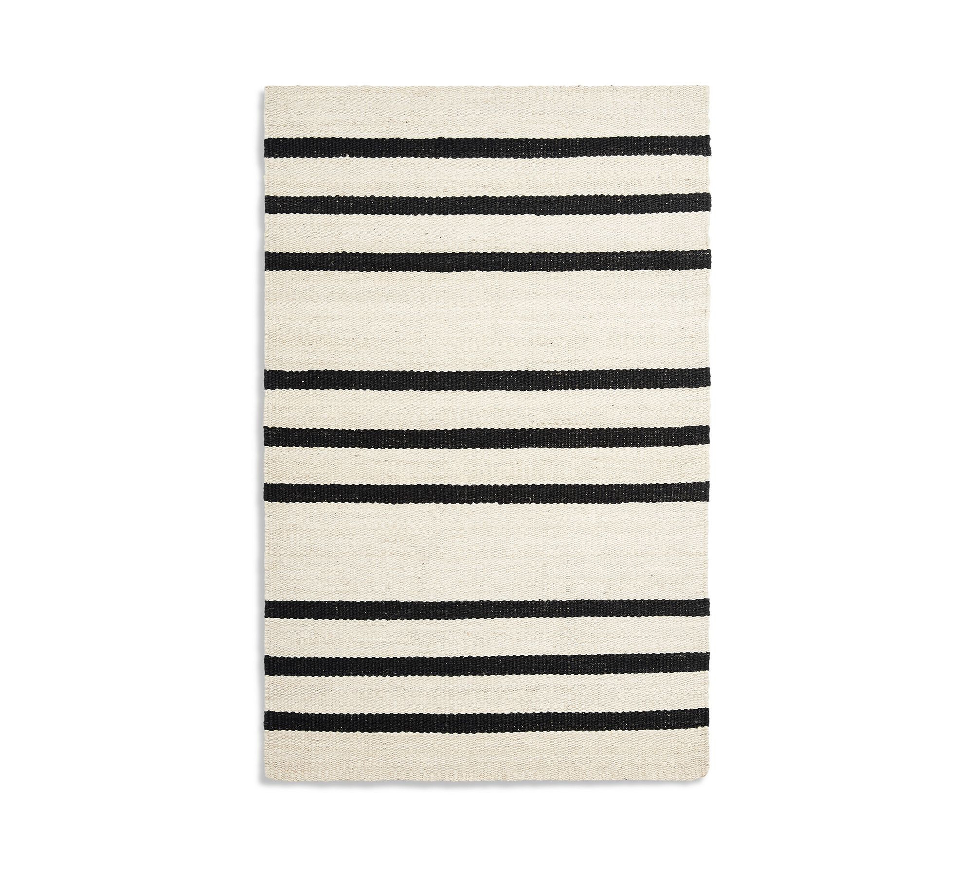 Danton Striped Jute Rug | Pottery Barn (US)