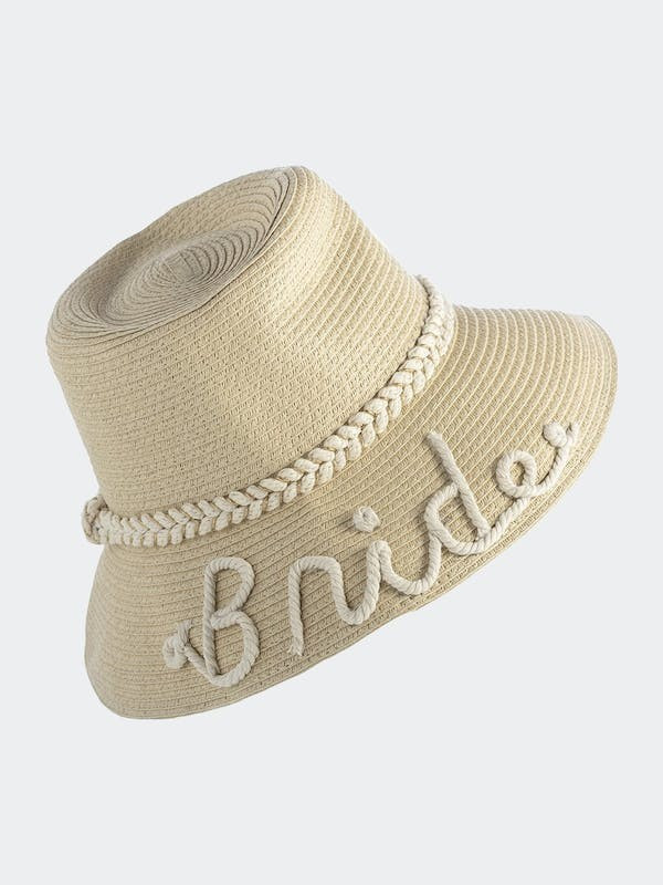 Shiraleah ""Bride"" Bucket Hat - Brown - ONE SIZE ONLY | Verishop