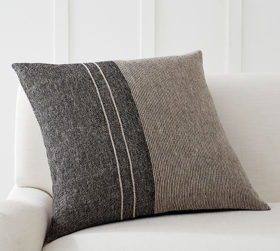 Caylee Striped Pillow Cover | Pottery Barn (US)
