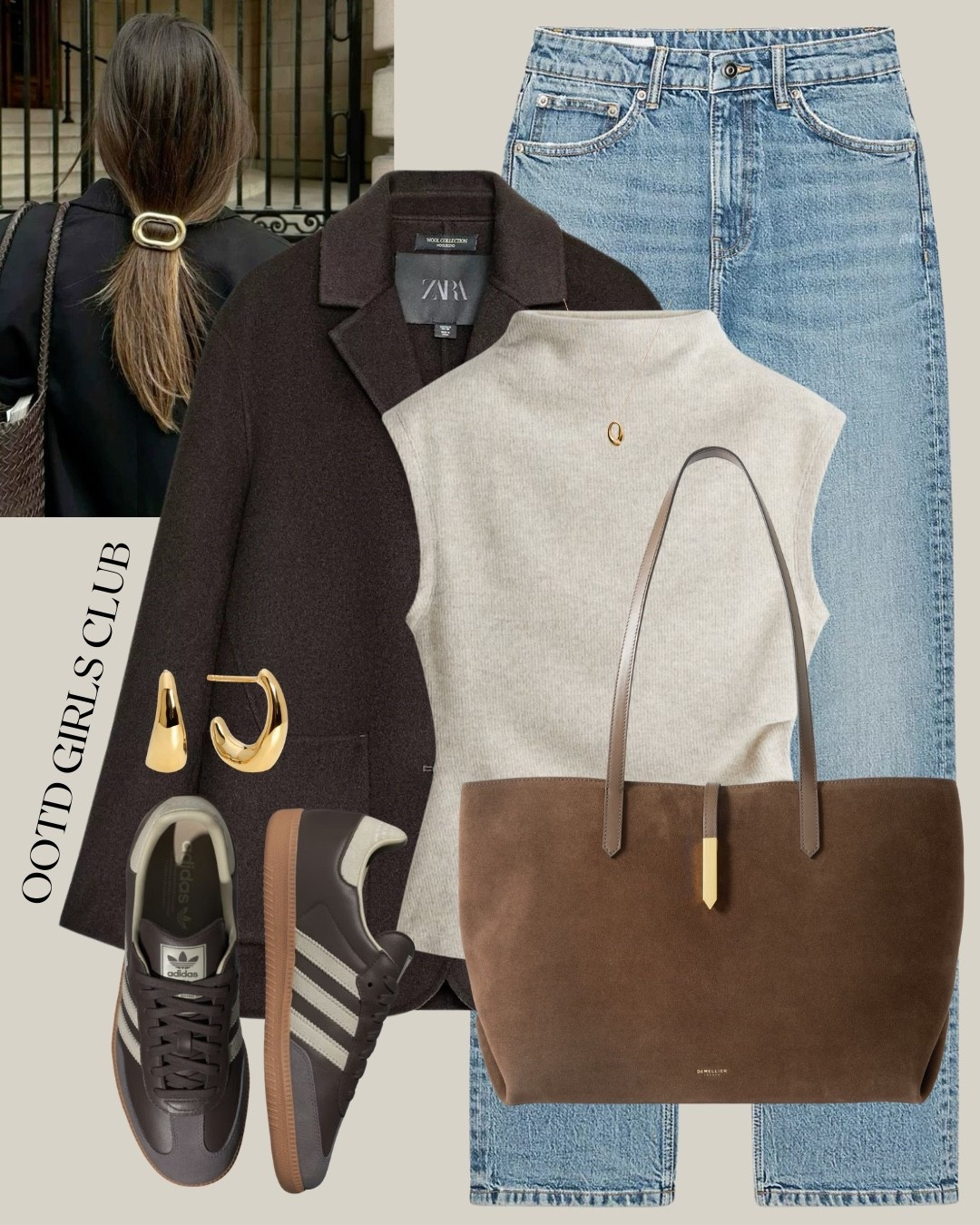 Straight blue jeans styling for Autumn 

#LTKautumn #LTKuk #LTKwinter