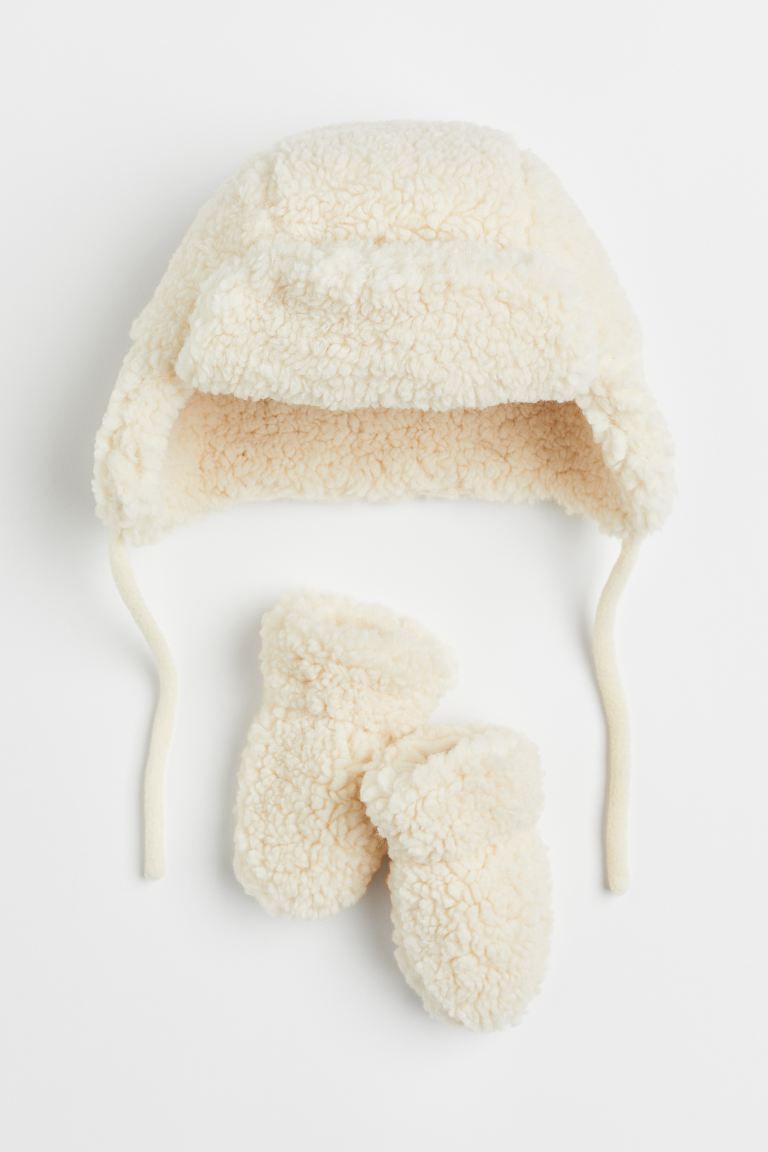 2-piece Set in Teddy Bear Fabric | H&M (US + CA)