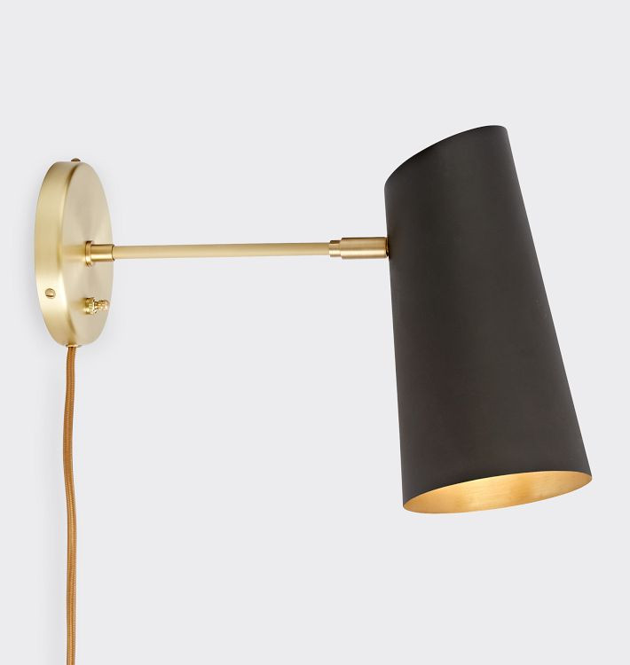 Cypress Medium Sconce Plug-In | Rejuvenation