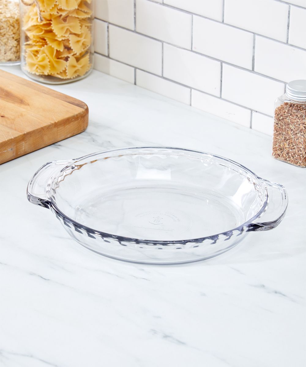 Kitchen Classics Food Storage Containers - 9'' Fluted Glass Pie Dish | Zulily