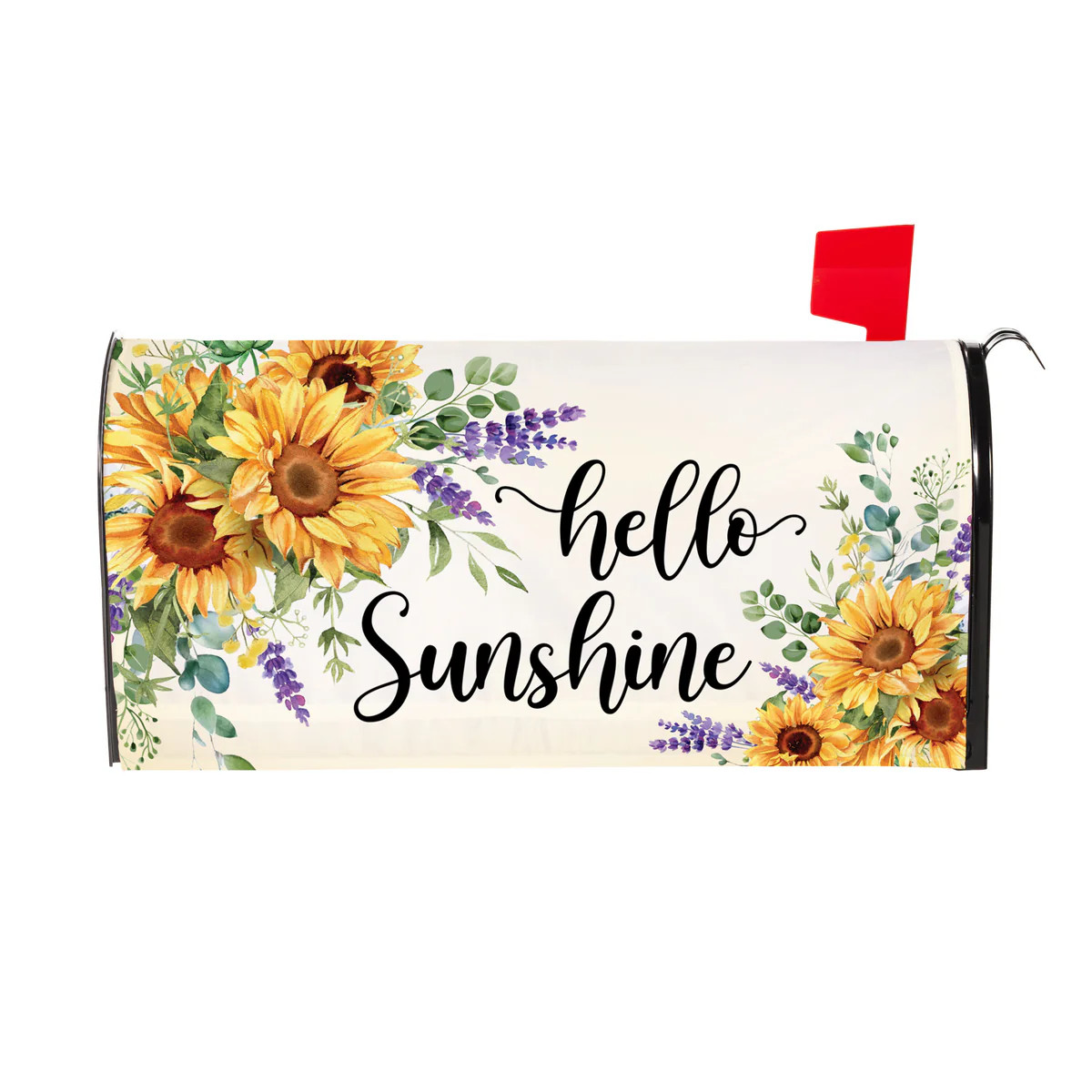 Hello Sunshine Sunflower Mailbox Cover | My Evergreen