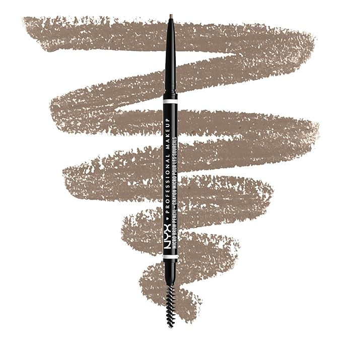 NYX PROFESSIONAL MAKEUP Micro Brow Pencil, Precise Eyebrow Pencil - Ash Blonde | Amazon (US)