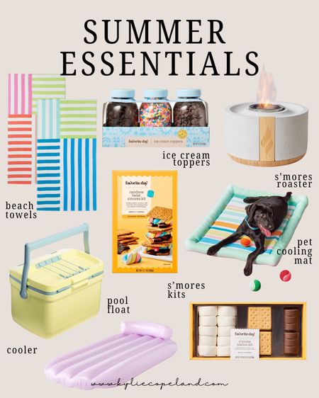 Target Summer Essentials 🎯 ☀️ 

#LTKSeasonal #LTKparties #LTKhome