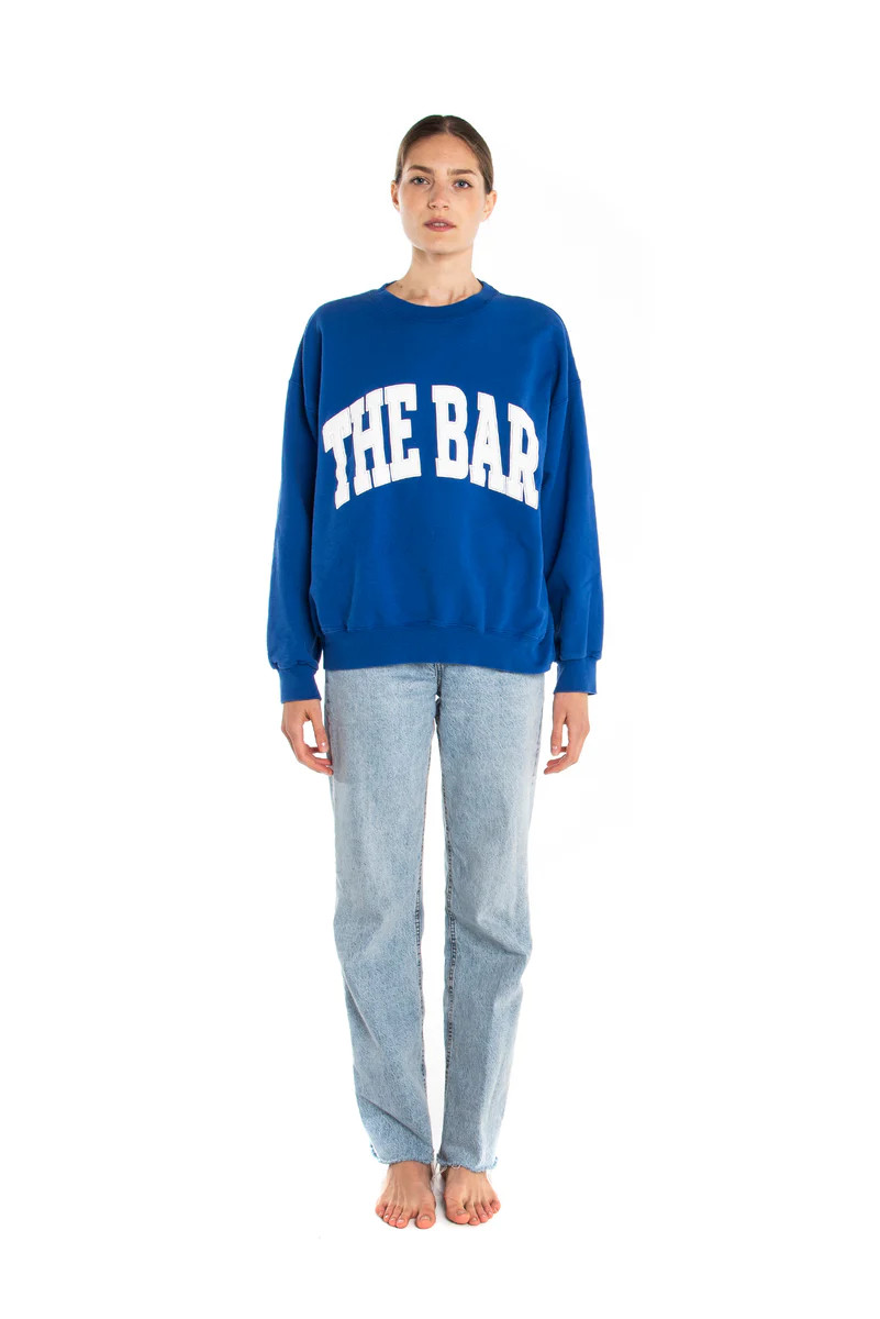VARSITY SWEATSHIRT COBALT | The Bar