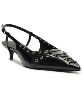 Schutz Women's Ruth Mid-Pointed Toe Pumps - Macy's | Macy's