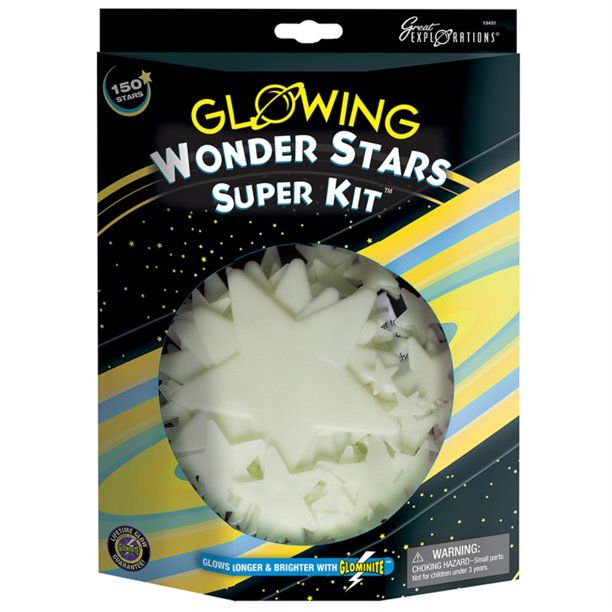 Glow in the Dark Wonder Stars Super Kit by Great Exploration - Walmart.com | Walmart (US)