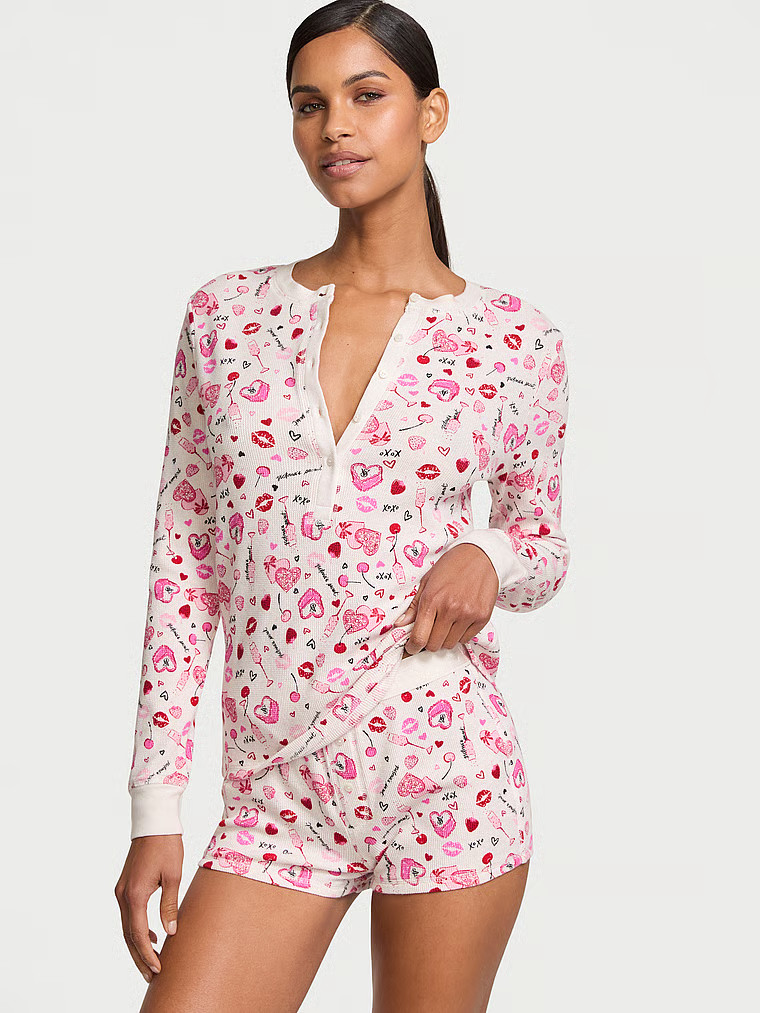 Thermal Short Pajama Set | Victoria's Secret (US / CA )