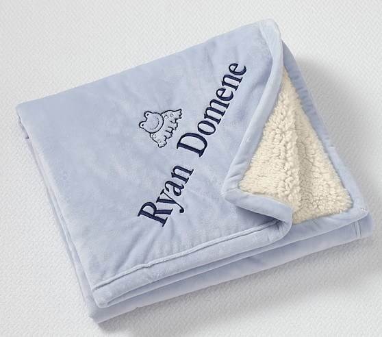 Sherpa Baby Blanket | Pottery Barn Kids