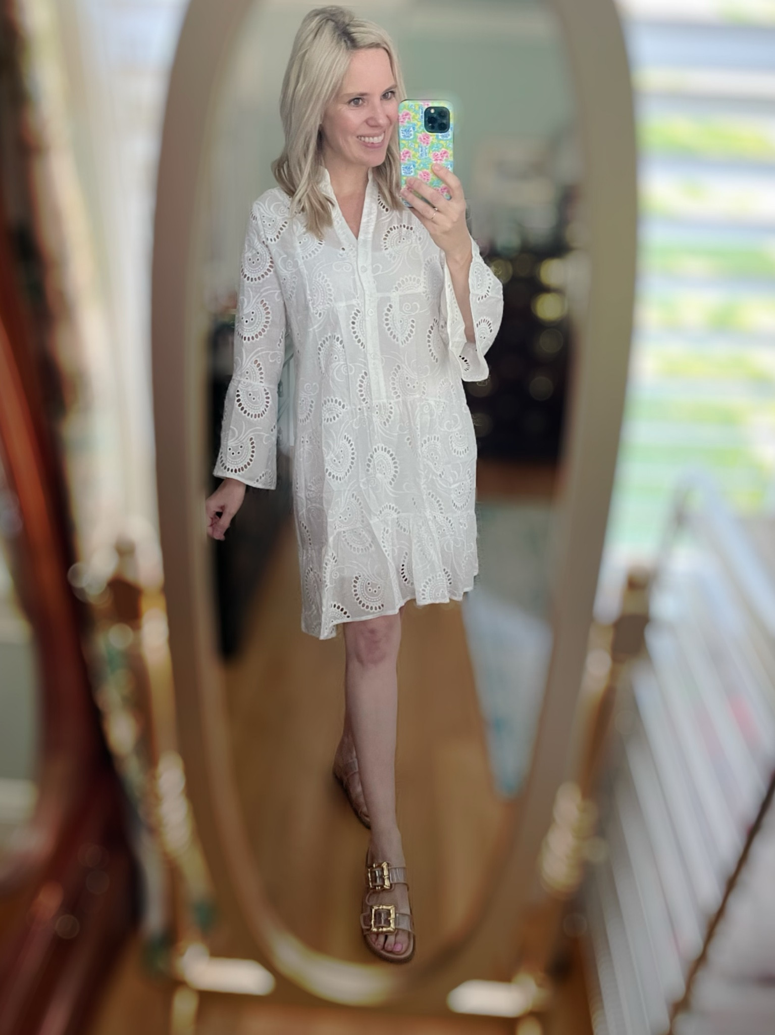 White eyelet dress 

#LTKOver40 #LTKFindsUnder100 #LTKFindsUnder50