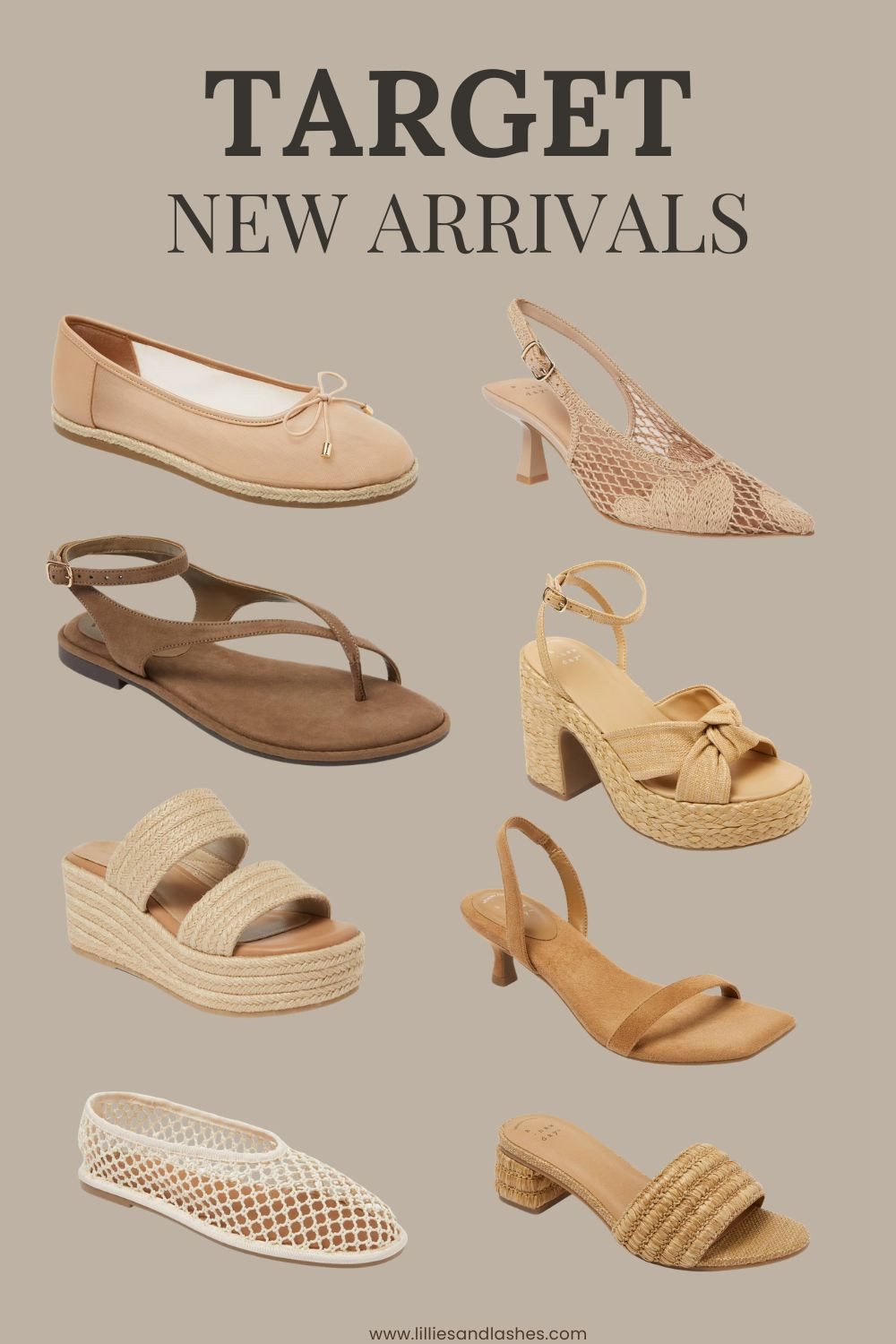 New Target Shoes and Sandals!! So cute

Woven sandals, mesh sandals, heels , platform sandals 

 #LTKWorkwear