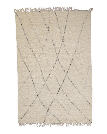 5x8 Wool Blend Area Rug | TJ Maxx