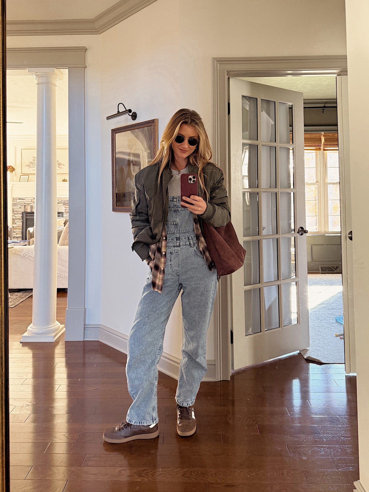Today’s outfit: overalls (but like… not the way a toddler would wear them ya know?) 

Casual / fall/ outfit / style / plaid / shirt / puffer / bonnet / jacket / brown sneakers / amazon / free people

#LTKFindsUnder100 #LTKStyleTip #LTKSeasonal
