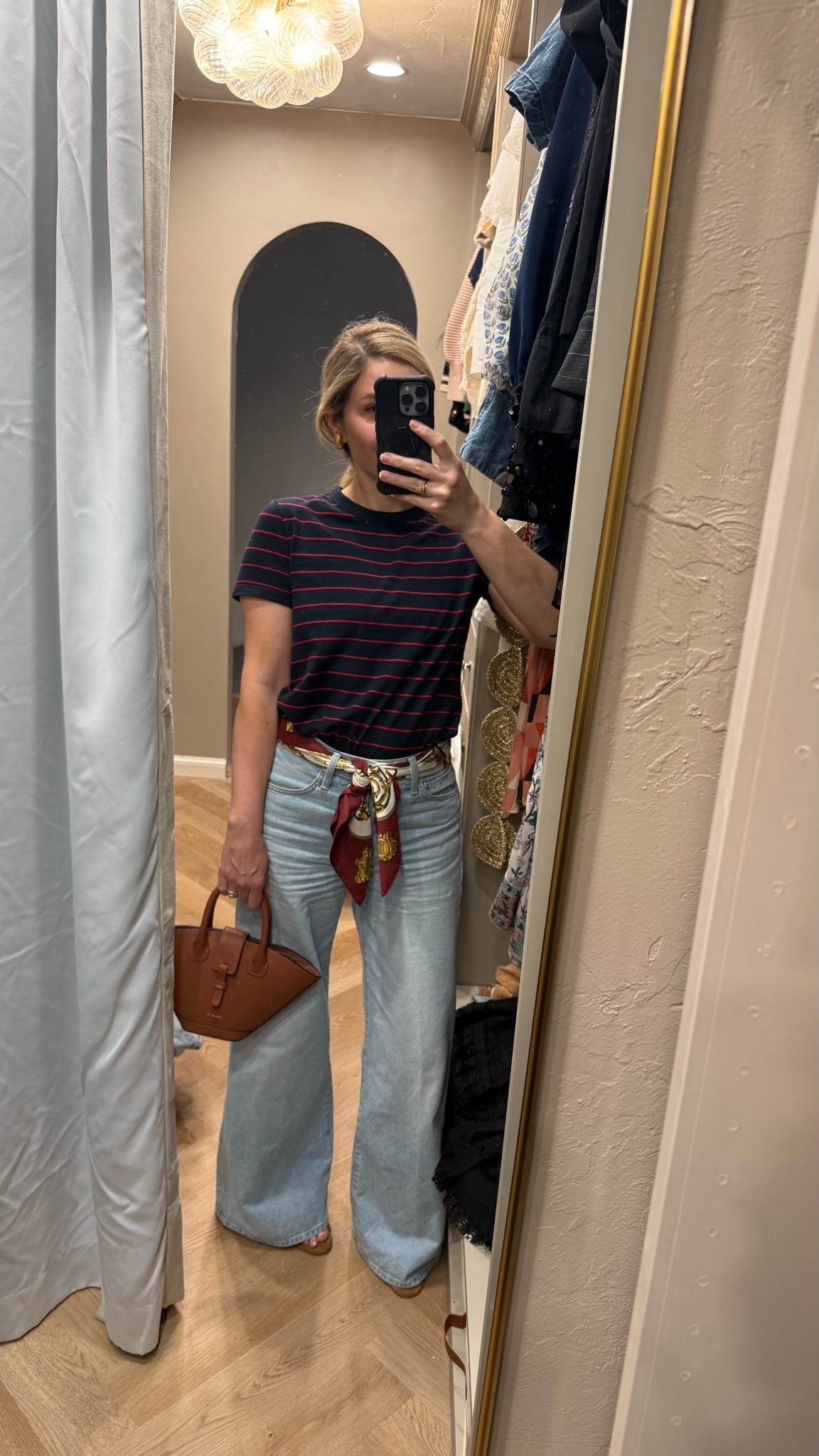 Love wearing a scarf as a belt!

#LTKootd #LTKgrwm #LTKdayinmylife