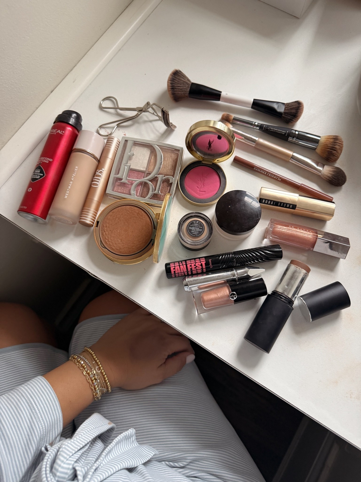 Sharing my make-up tutorial - everyday makeup, everyday makeup // shades of what I’m wearing below 👇

Westman atelier foundation supreme bio - shade L2 • hourglass phantom blur lip - 45 whisper • fenty lip - champ stamp fantasy • Georgia eye shadow - 44S • hourglass palette - idealist • dibs concealer - 320 • Dior highlighter - 001 • Gucci bronzer - 03 • Dior contour stick - 03 • westman baby cheeks and face trace - tulle / truffle • ysl blush - 87

#LTKgrwm #LTKBeauty #LTKPlusSize