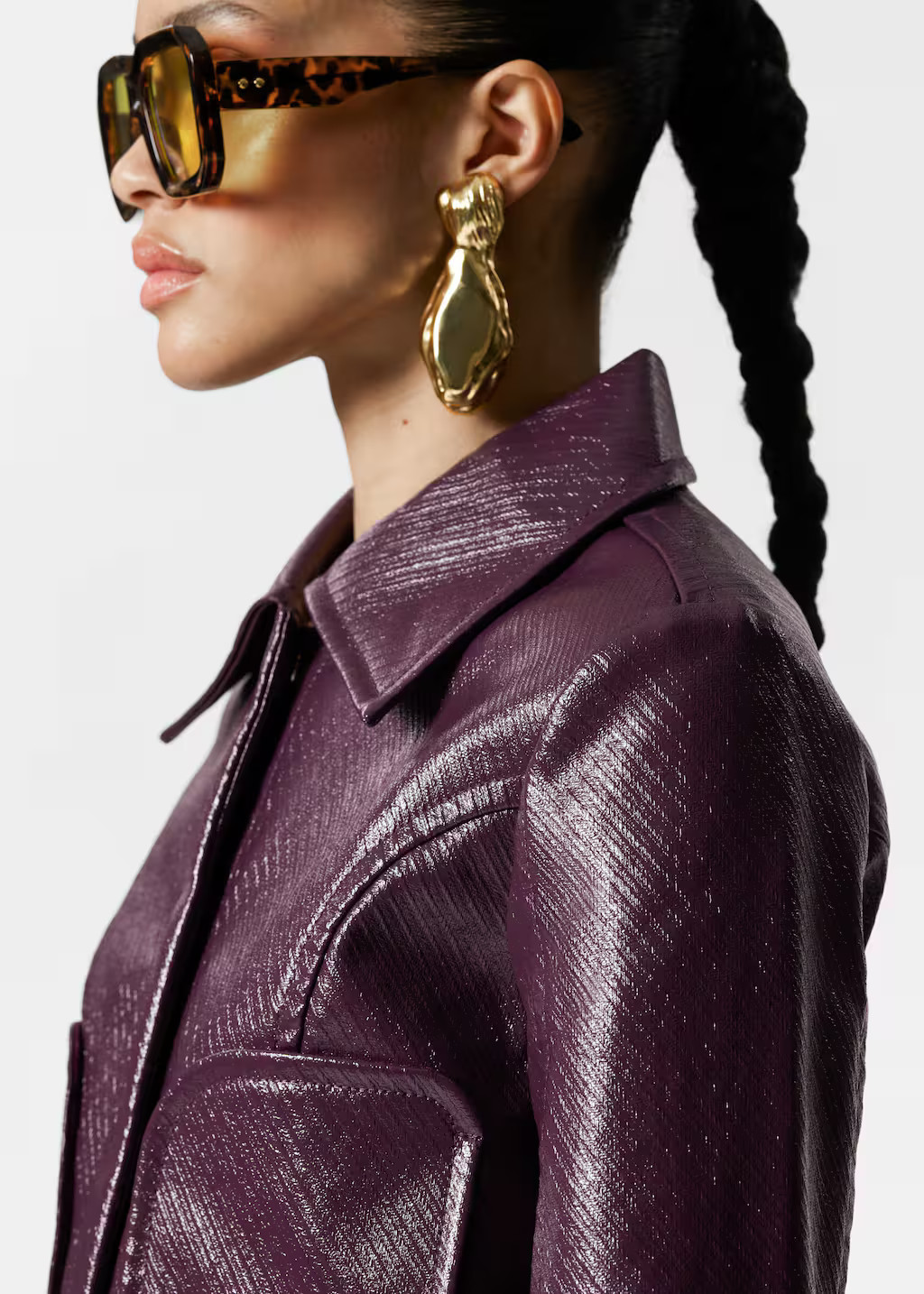 Sculptural Clip Earrings - Gold - & Other Stories GB | & Other Stories UK