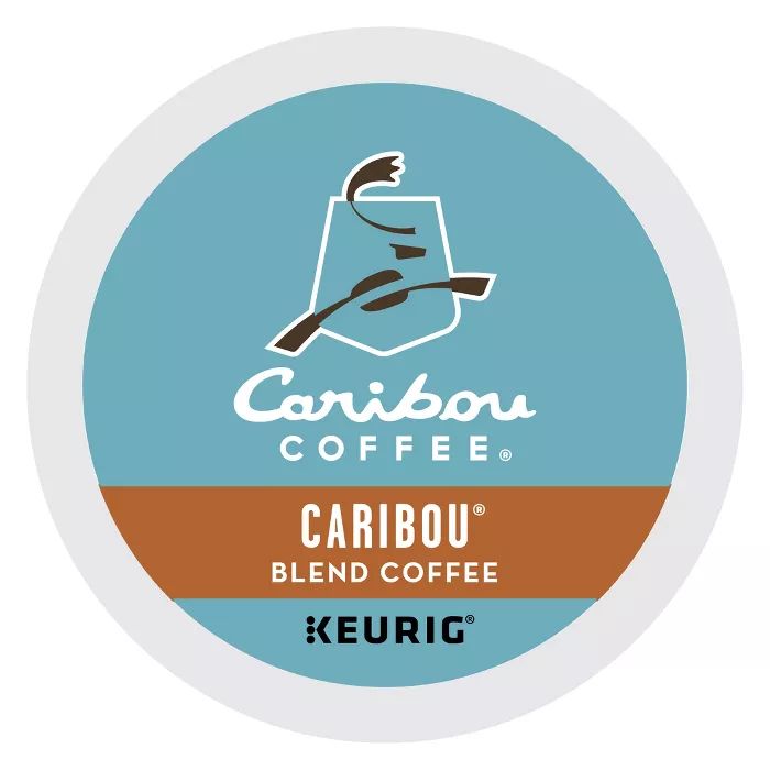 Caribou Coffee Caribou Blend Medium Roast Coffee - Keurig K-Cup Pod - 32ct | Target