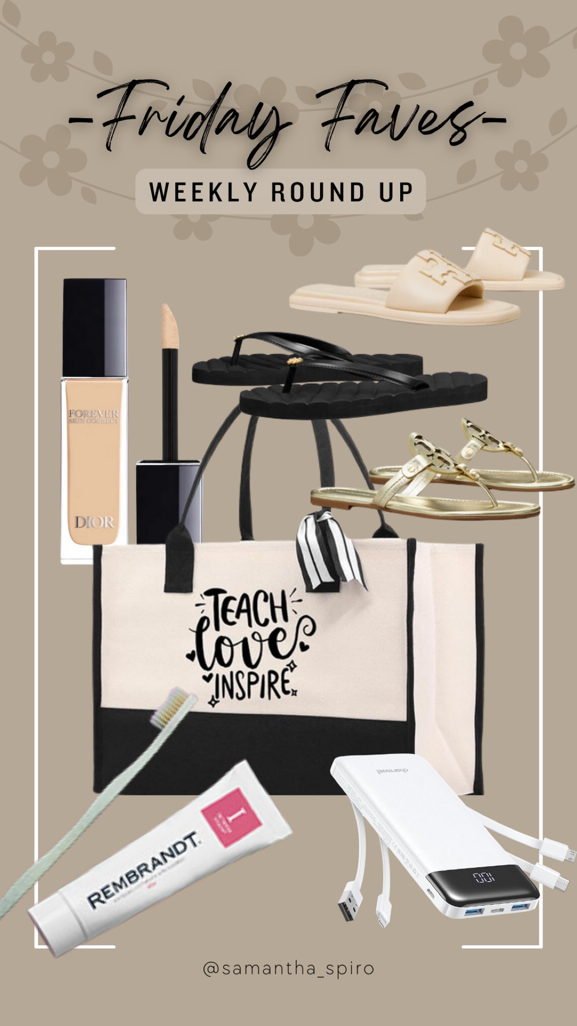 Weekly roundup - Friday Faves! 

#weeklyfinds #fridayfaves #salealert #concealer #sandals #teachersgift #teethwhitening

#LTKsalealert #LTKshoecrush #LTKfindsunder100