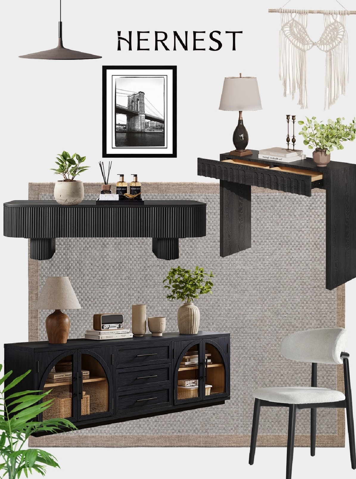 ✨ Modern organic meets timeless design ✨

Loving these bold black statement pieces paired with natural textures + warm neutrals. Perfectly moody + perfectly balanced.  @hernest_official #ad

🖤 Shop all my picks from Hernest & save 15% off with my code BROOKEMORALES15 🖤

#LTKStyleTip #LTKSaleAlert #LTKHome