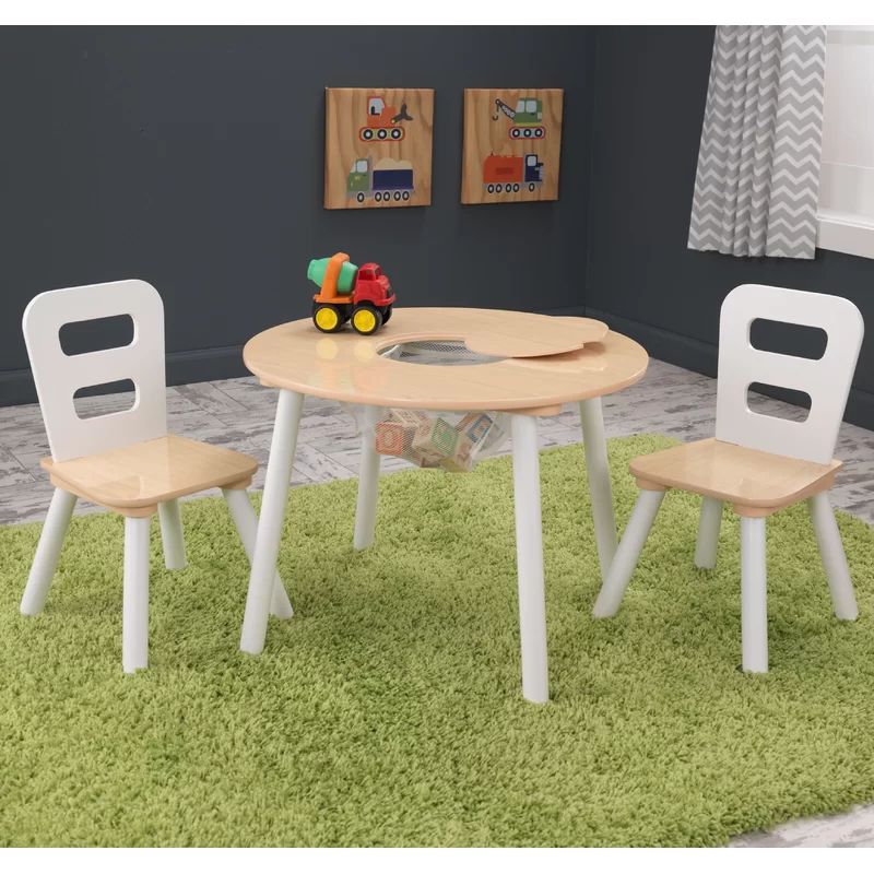 Kids Round Play / Activity Table and Chair Set | Wayfair North America