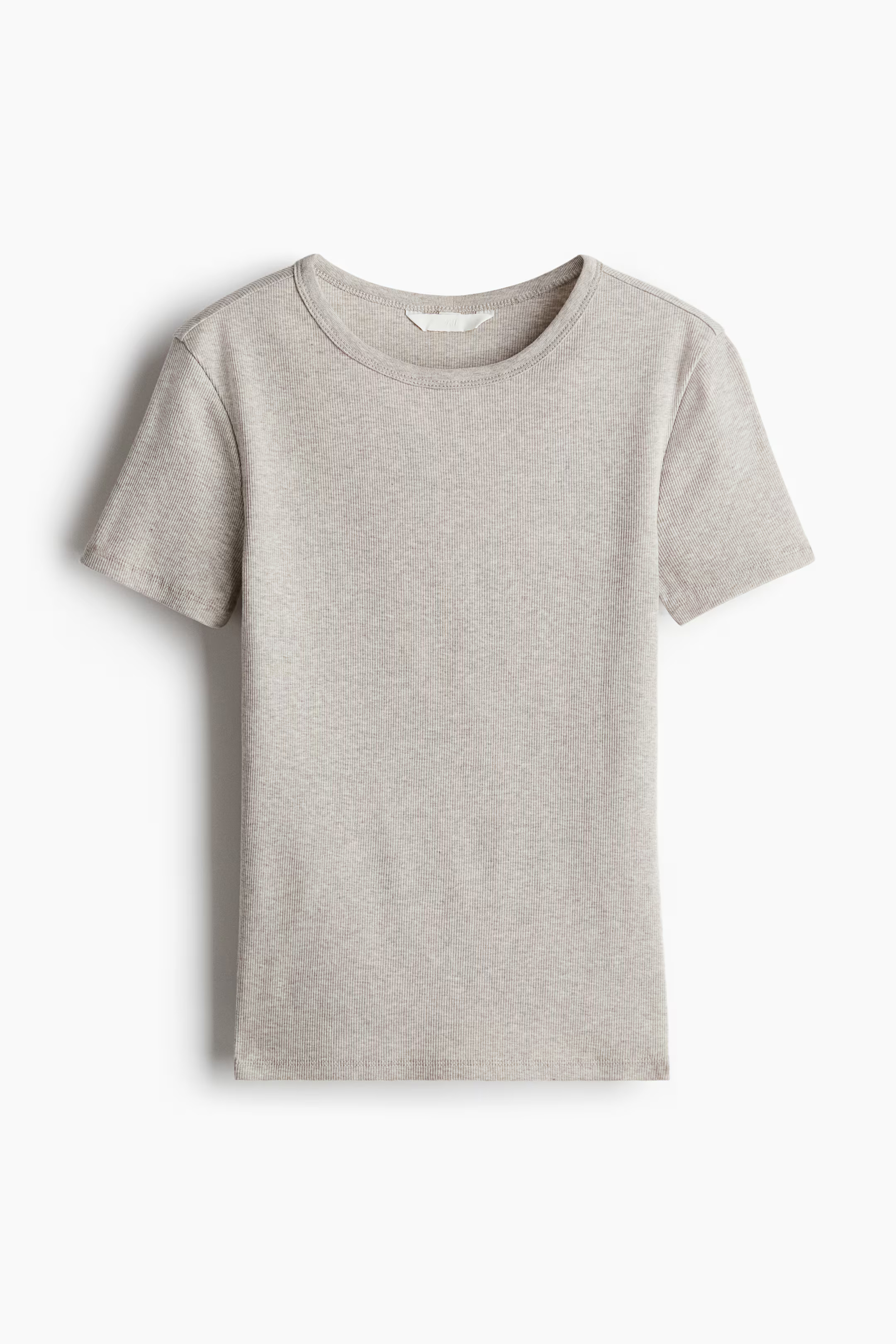 Ribbed T-shirt | H&M (UK, MY, IN, SG, PH, TW, HK)