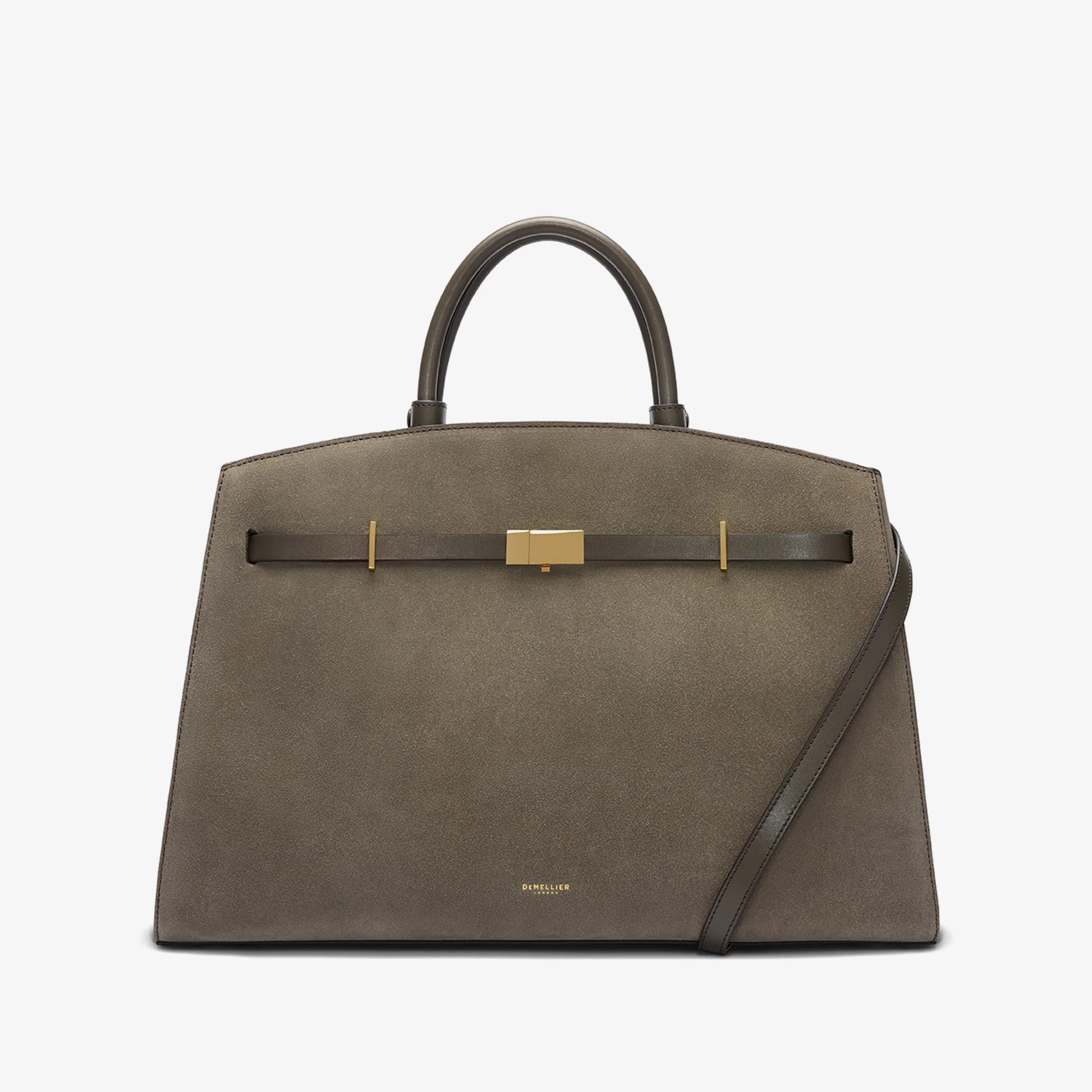 The Hudson | Deep Olive Suede & Deep Olive Smooth | DeMellier | DeMellier