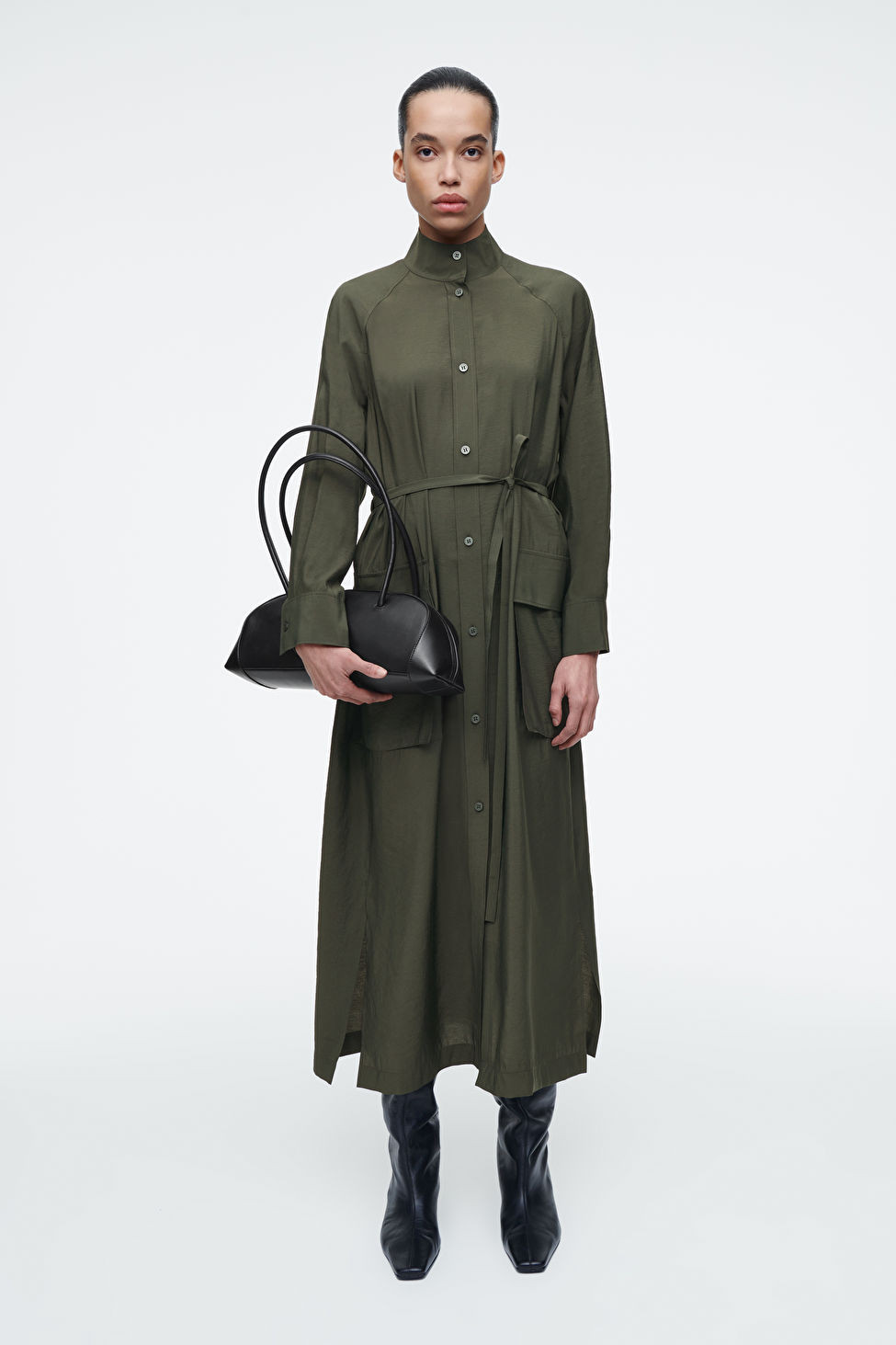 UTILITY BELTED SHIRT DRESS | COS UK