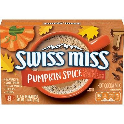 Swiss Miss Pumpkin Spice - 1.38oz | Target