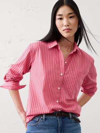 Perfect Poplin Shirt | Banana Republic Factory