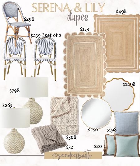 Home Decor / Serena & lily home dupes / anthropologie home finds / home decor / home accents / home furniture/ home essentials / amazon home / etsy home / affordable home refresh / spring home / jute rug / French bistro / southern coastal style/ low country/ cottage style 

#LTKhome #LTKunder100 #LTKsalealert