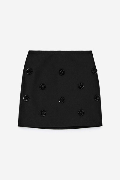 Embellished Mini Skirt | Arket UK
