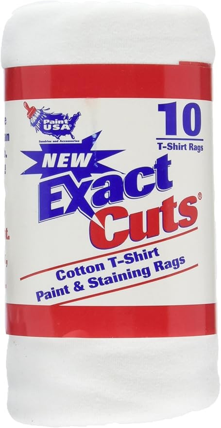 Intex Supply Co W-10001 Exact Cut T-shirt Paint & Staining Rags 14"x16" | Amazon (US)
