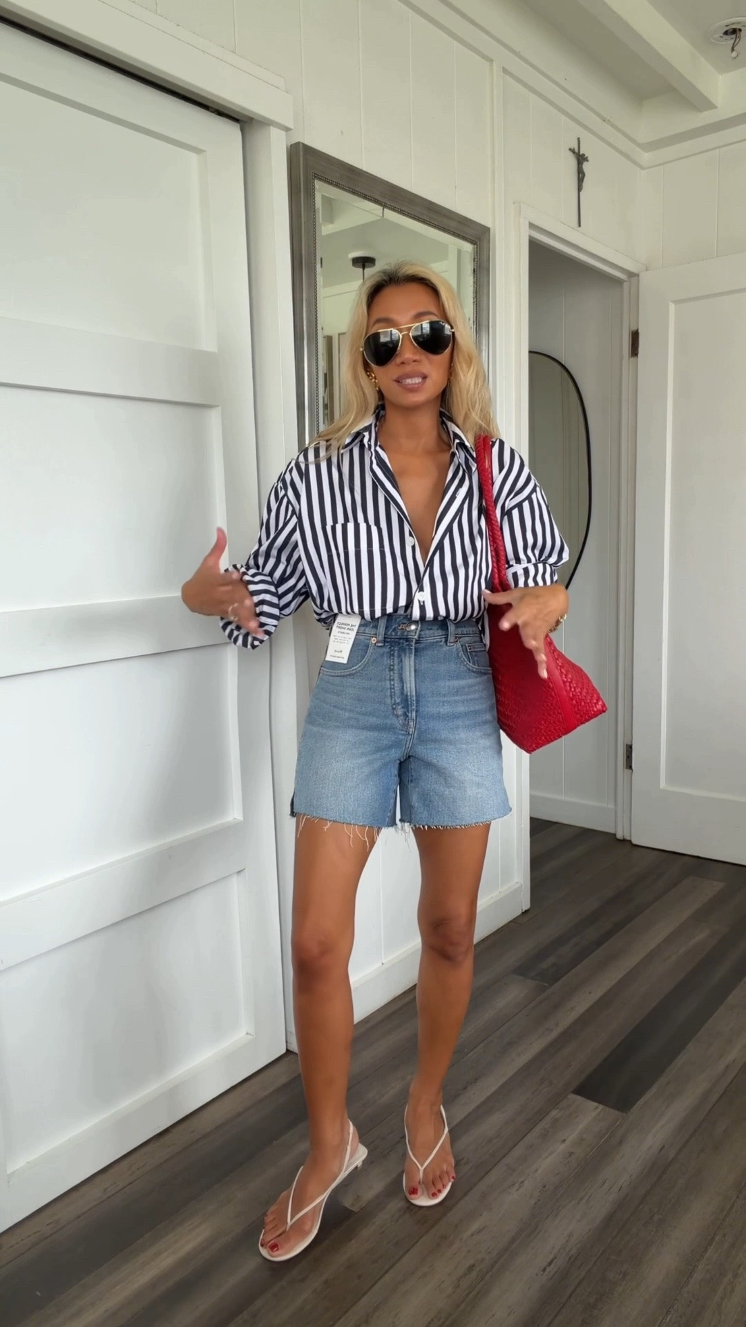 Longer shorts, yes or no?

#LTKgrwm #LTKmomlife #LTKdayinmylife