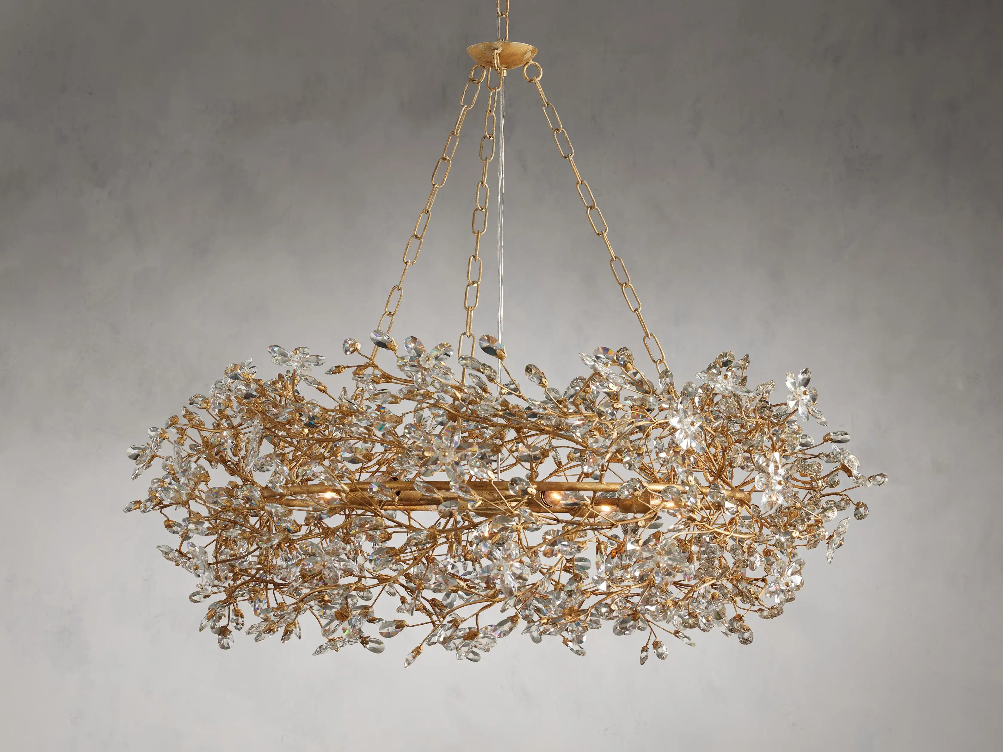 Fiore Crown Chandelier | Arhaus