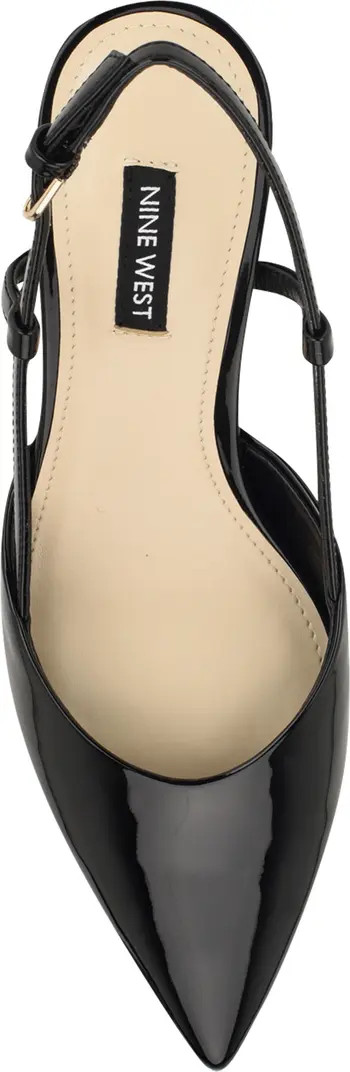 Rhonda Slingback Pointed Toe Kitten Heel Pump (Women) | Nordstrom