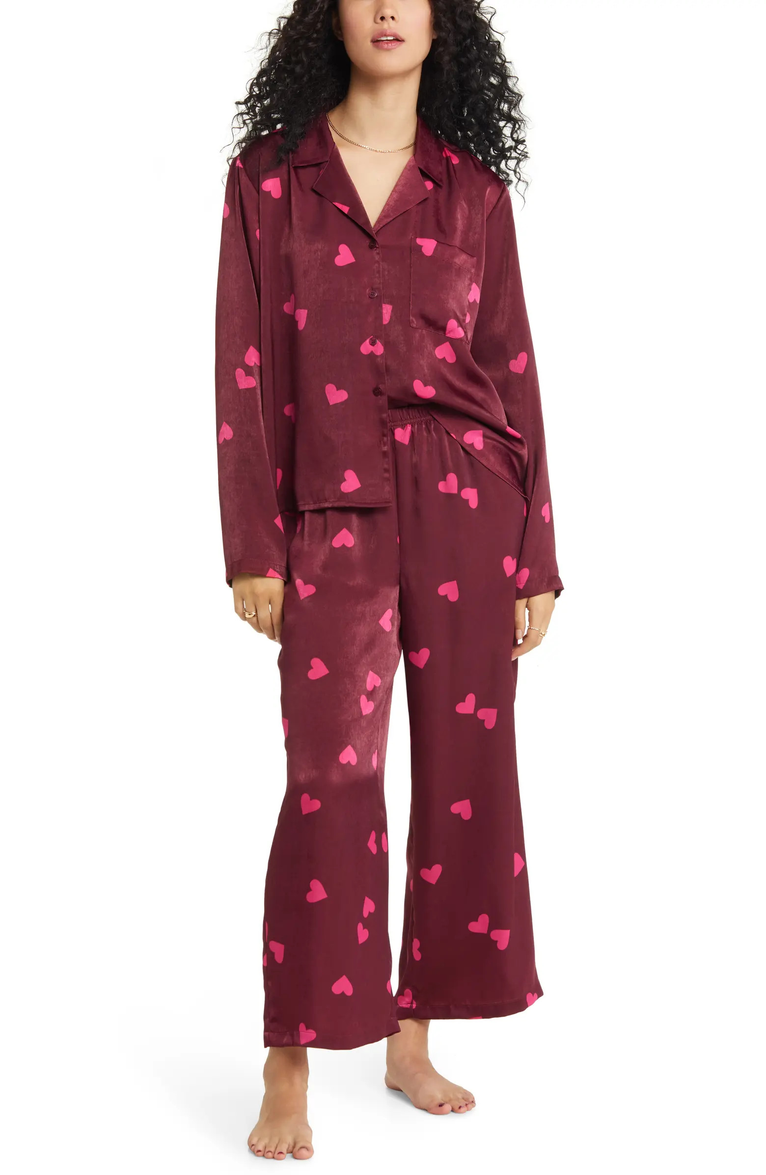 Satin Pajama Set | Nordstrom