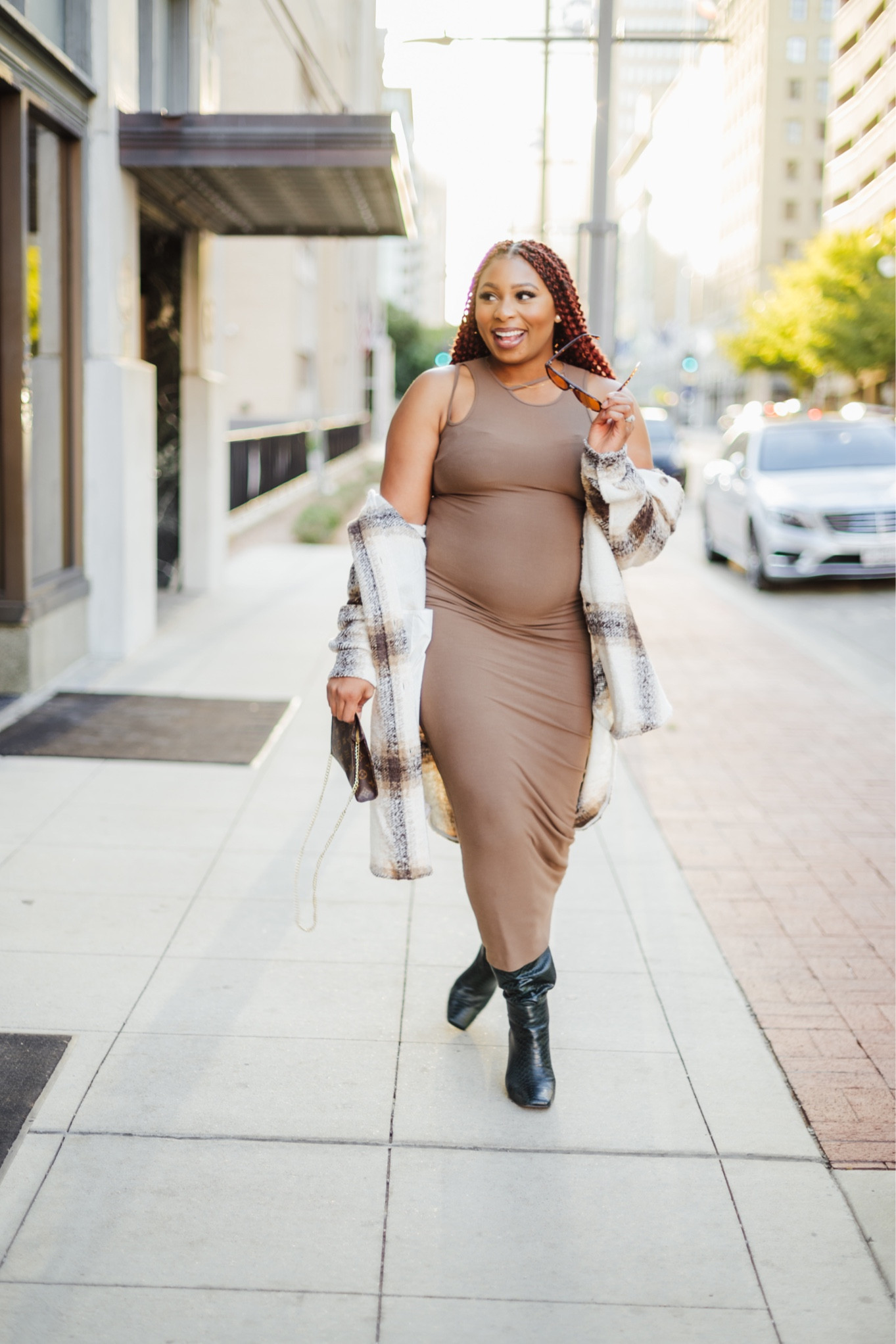 Fall bump friendly fashion outfits | Stretchy and maternity wearable.

#LTKSeasonal #LTKstyletip #LTKbump