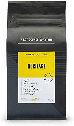 Pilot Coffee Roasters Heritage Signature Espresso Blend, Whole Coffee Beans, Espresso Beans, 340 ... | Amazon (CA)