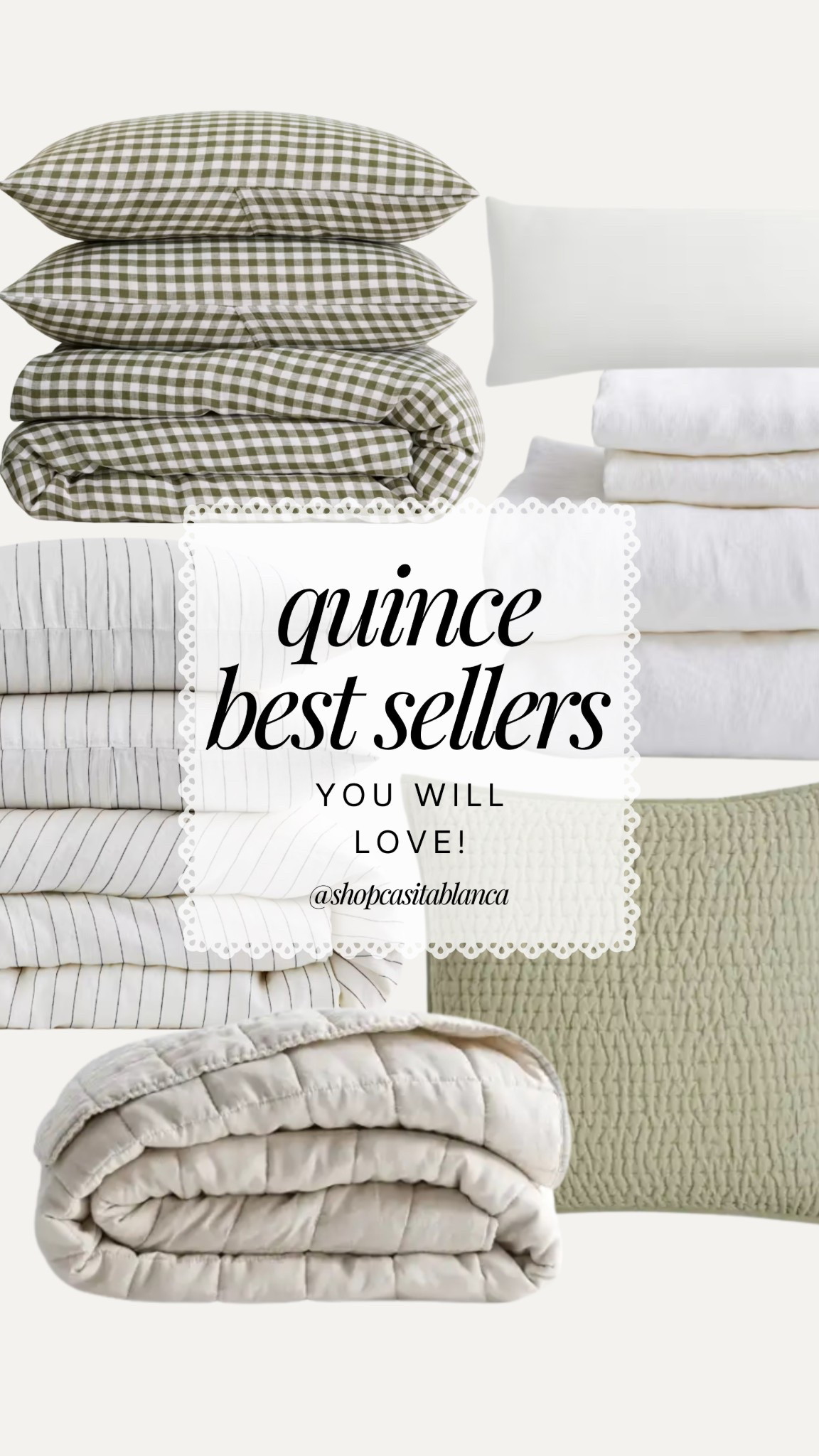 Quince home best sellers! Such good sheet, duvet, and bedding finds! 

#LTKHome #LTKFindsUnder100 #LTKSaleAlert