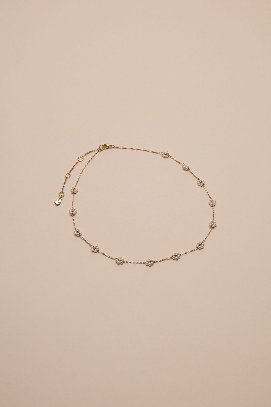 DAISY PEARL CHAIN NECKLACE | Lucky Brand